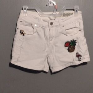⭐️ Indigo Rein Size 5 White Shorts with removable pins